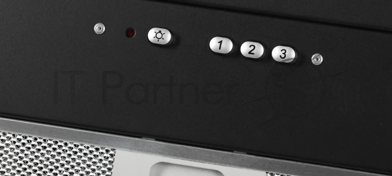 Вытяжка FLAT 52P-650-K3D BLACK/BLACK Elikor