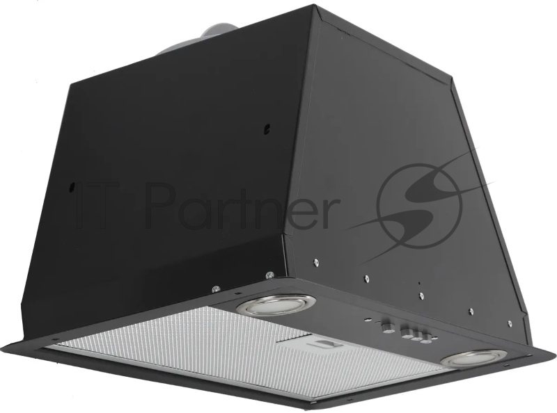 Вытяжка FLAT 52P-650-K3D BLACK/BLACK Elikor