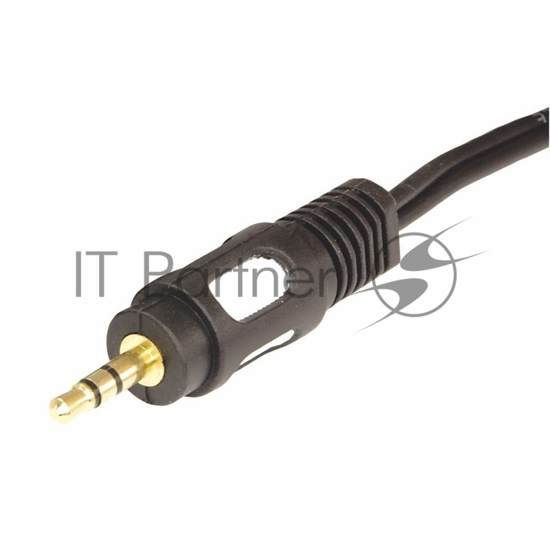 Шнур Стерео 3,5 мм - 2 RCA, длина 1,5 метра (GOLD) REXANT