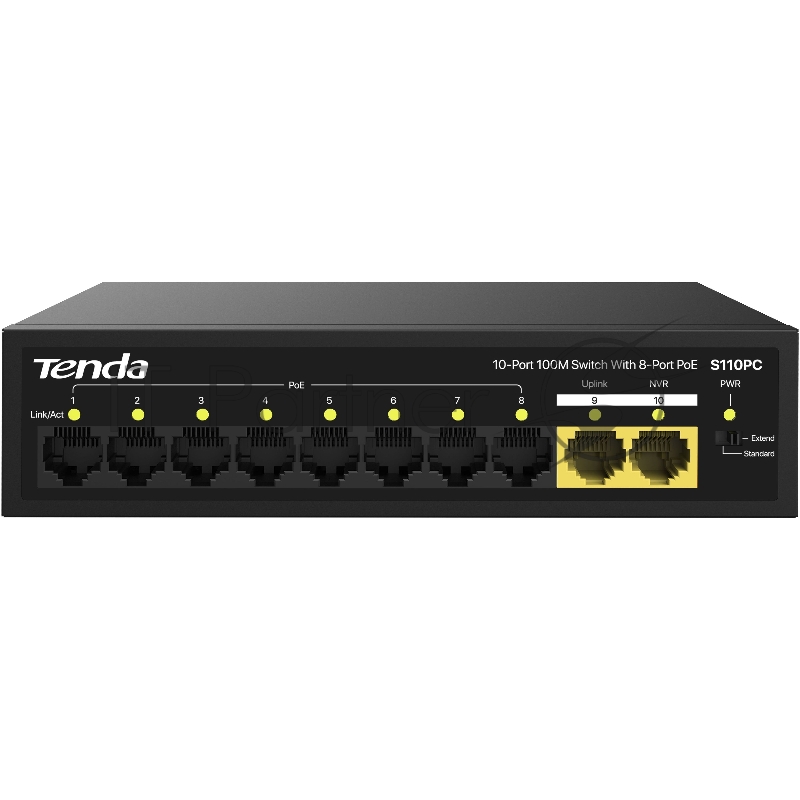 Коммутатор TENDA S110PC 10PORT 10/100M