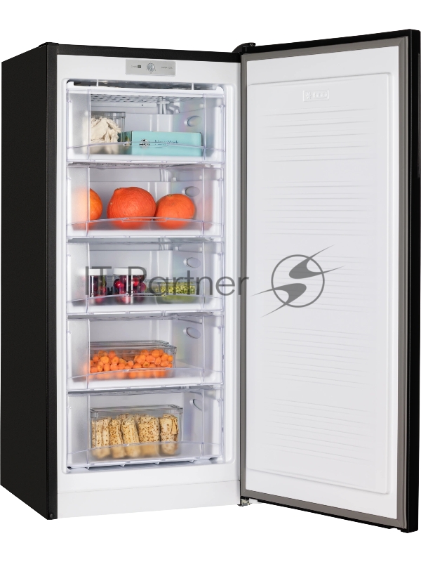 Морозилка NordFrost DF 263 BAP, черный