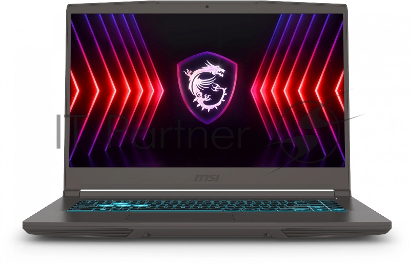 Ноутбук MSI Thin 15 B13BVE-1451US Core i5 13420H 16Gb SSD512Gb NVIDIA GeForce RTX4050 6Gb 15.6 IPS FHD (1920x1080) Windows 11 Home Multi Language grey WiFi BT Cam (9S7-16R831-1451)