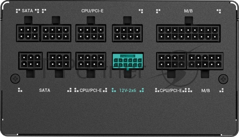 Блок питания Deepcool ATX 750W PN750M V2 Gen.5 80+ gold (20+4pin) APFC 120mm fan 8xSATA RTL
