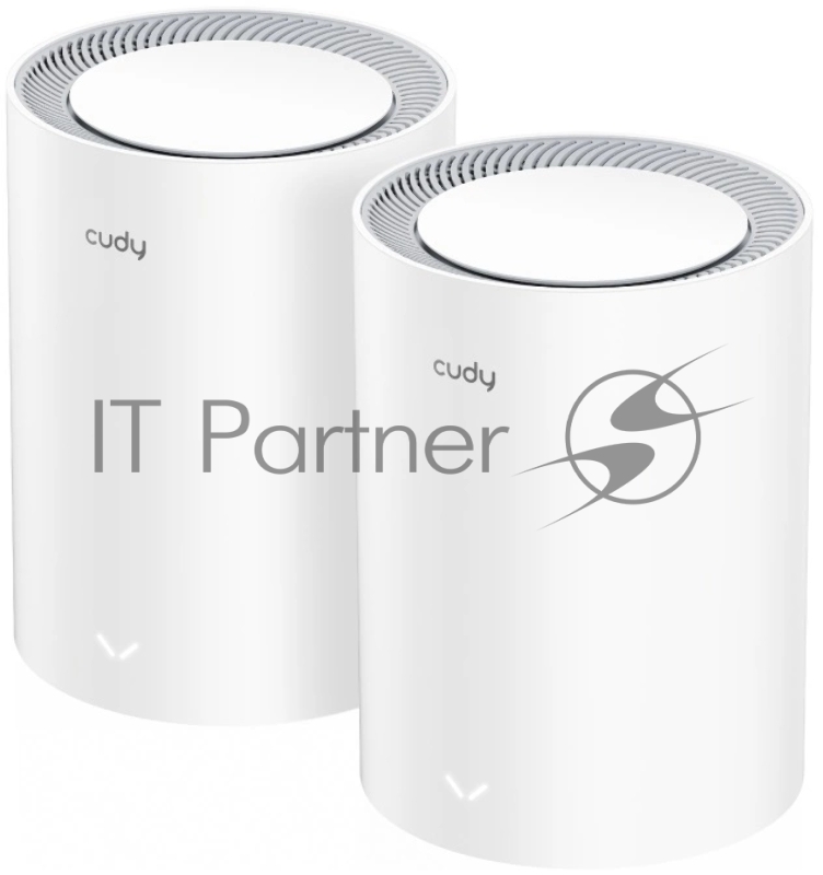 Бесшовный Mesh роутер Cudy M3000(2-PACK) AX3000 10/100/1000/2500BASE-T, белый (упак.:2шт)