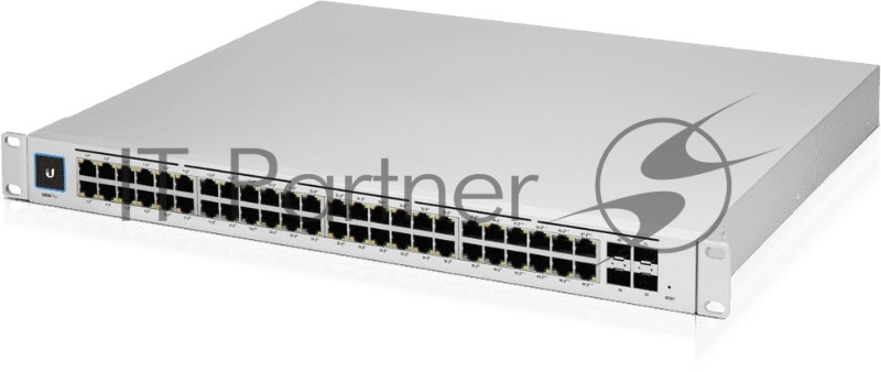 Коммутатор UBIQUITI USW-PRO-48-POE 48PORT 1000M 2SFP POE