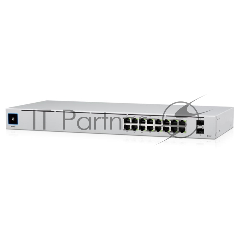 Коммутатор Ubiquiti UniFi USW-16-POE 2SFP 8PoE+ 42W управляемый