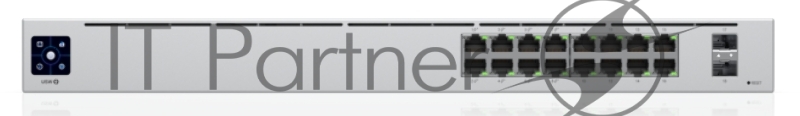 Коммутатор Ubiquiti UniFi USW-16-POE 2SFP 8PoE+ 42W управляемый
