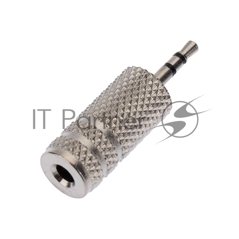 2.5 мм стерео штекер - 3.5 мм стерео гнездо металл REXANT