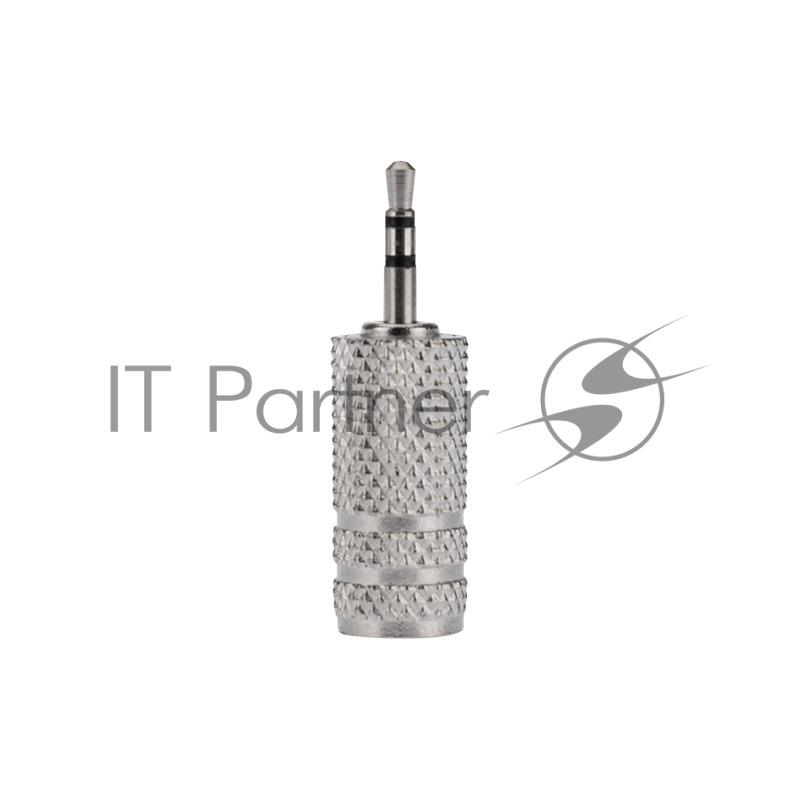 2.5 мм стерео штекер - 3.5 мм стерео гнездо металл REXANT