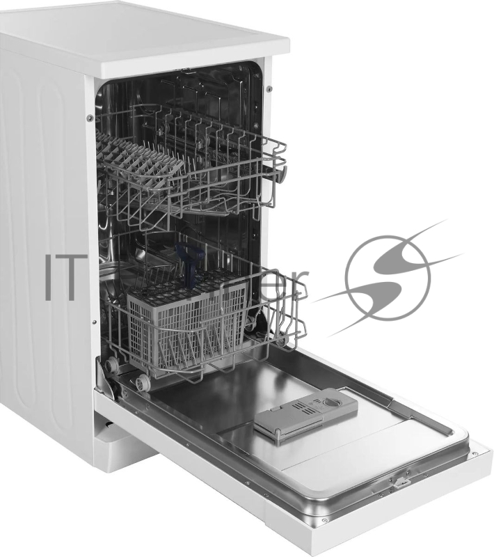 Посудомоечная машина Hyundai DF414 белый (узкая)