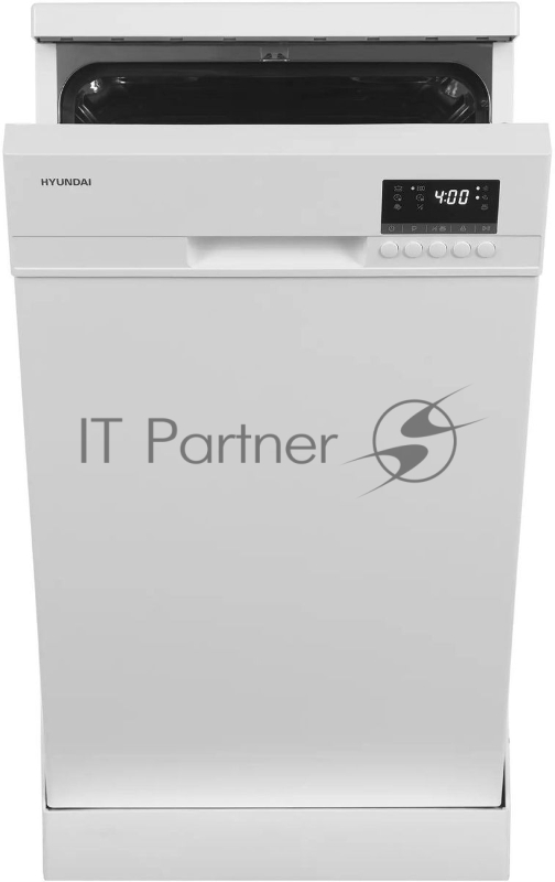 Посудомоечная машина Hyundai DF414 белый (узкая)