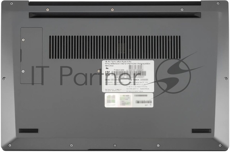 Ноутбук IRU Tactio 14ALH Core i5 1235U 16Gb SSD512Gb Intel Iris Xe graphics 14 IPS FHD (1920x1080) Free DOS grey 4000mAh (2058884)