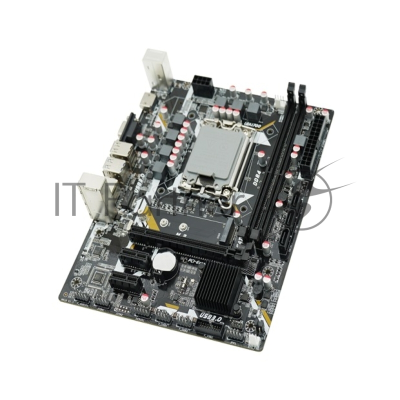 Материнская плата Afox IH610D4-MA5-V2 Motherboard H610 giga lan Micro-ATX