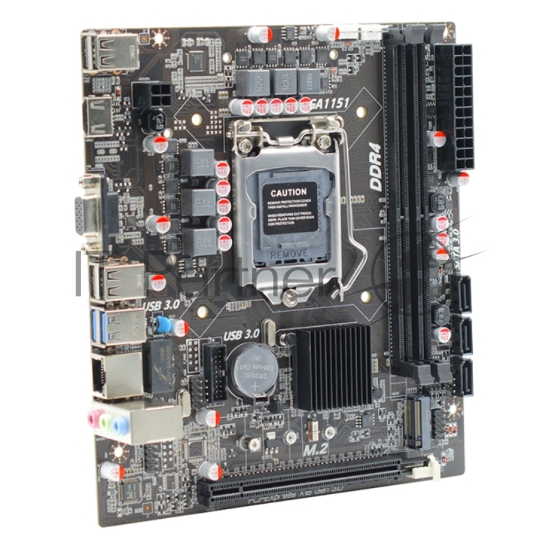 Материнская плата AFOX IH310C-MA6-V4 motherboard intel H310C, INTEL Socket 1151, 1000Mbps, Micro-ATX