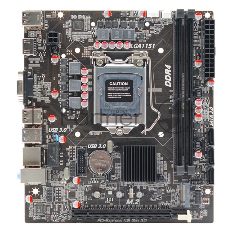 Материнская плата AFOX IH310C-MA6-V4 motherboard intel H310C, INTEL Socket 1151, 1000Mbps, Micro-ATX