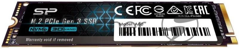 Накопитель SSD Silicon Power PCIe 3.0 x4 4TB SP004TBP34A60M28 M-Series M.2 2280