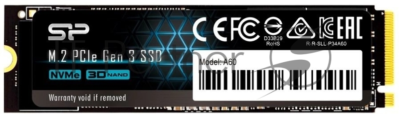 Накопитель SSD Silicon Power PCIe 3.0 x4 4TB SP004TBP34A60M28 M-Series M.2 2280