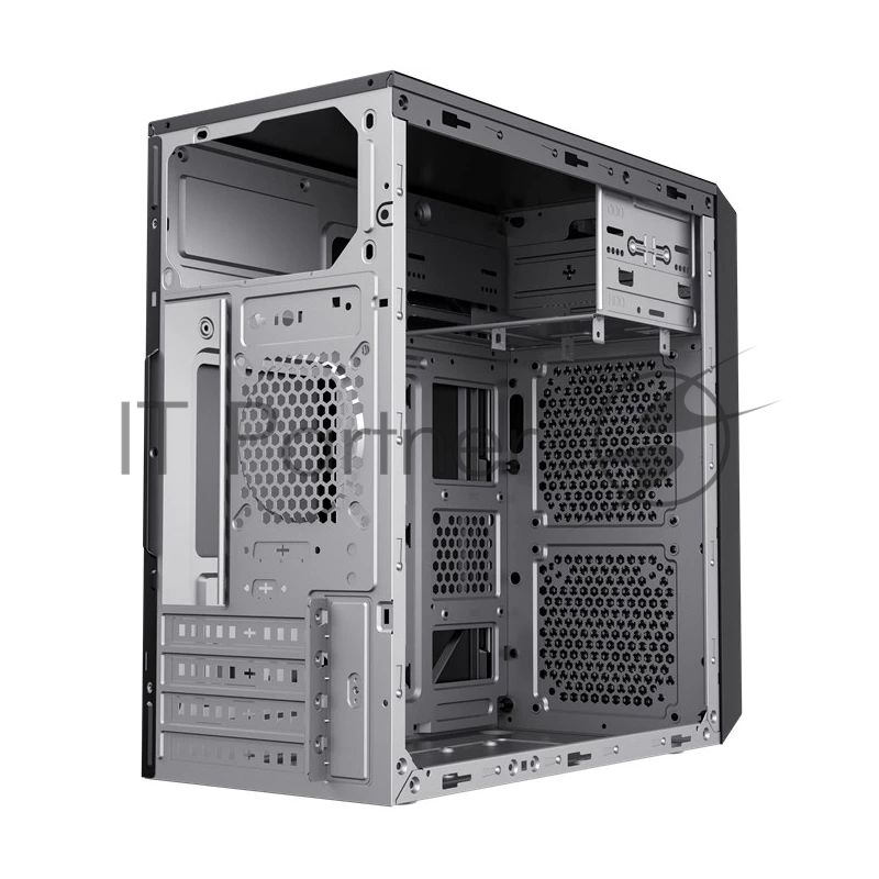 Корпус без блока питания Foxline FL-707-U32 mATX case, black, w/o PSU, w/2xUSB3.0, w/o FAN