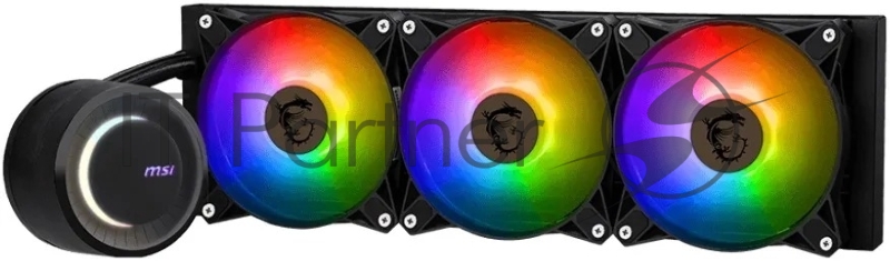 Жидкостная система охлаждения MSI MAG CoreLiquid E360, 3x ARGB Fan, Color Box, LGA1700, AM5