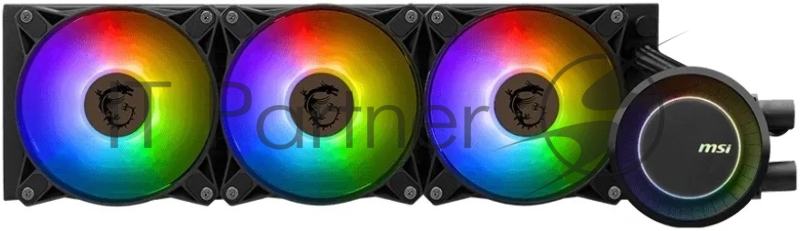 Жидкостная система охлаждения MSI MAG CoreLiquid E360, 3x ARGB Fan, Color Box, LGA1700, AM5