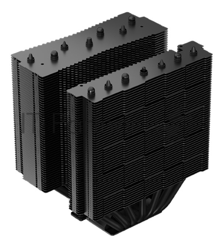 Кулер DEEPCOOL ASSASSIN IV VC VISION LGA20XX/1700/1200/115X/AM5/AM4 (6шт/кор,TDP 300W, PWM, DUAL FAN 140mm + 120mm, DUAL Heatsink, 7 Heatpipe, Copper Base) RET