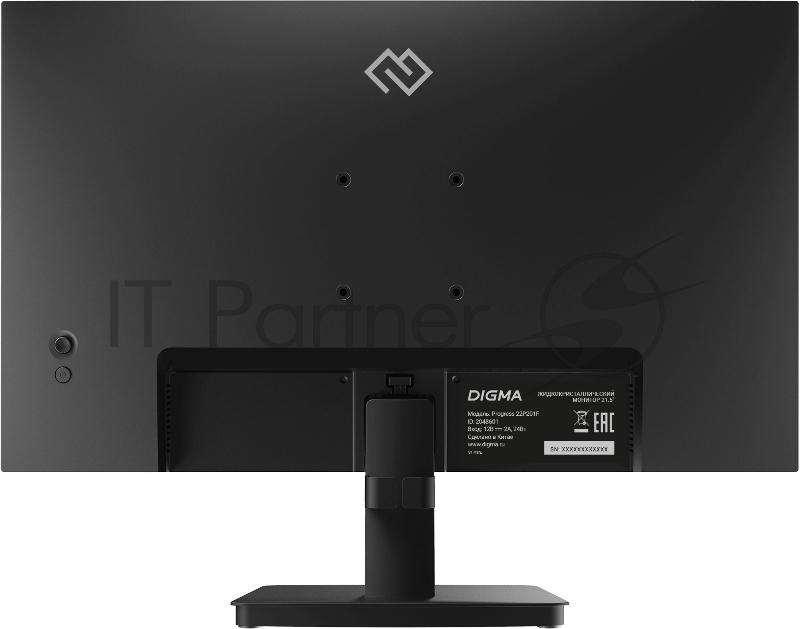 Монитор 21.5 Digma Progress 22P201F IPS/1920x1080/75Hz/5ms/16:9/25 VGA/черный