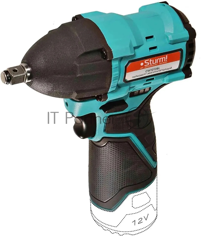 Гайковерт Sturm! CW1212BL голубой