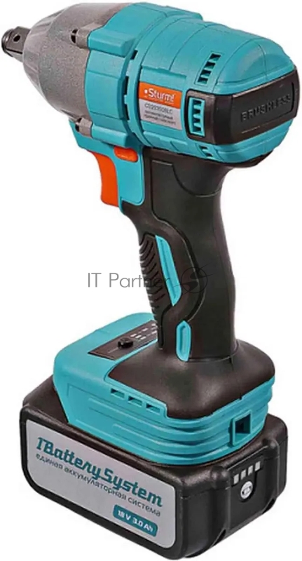 Гайковерт Sturm! CD20350BLC аккум. патрон:квад.1/2 (кейс в комплекте)