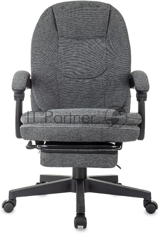 Кресло руководителя Бюрократ CH-868MSG-BF серый 3C1 крестов. пластик подст.для ног пластик черный