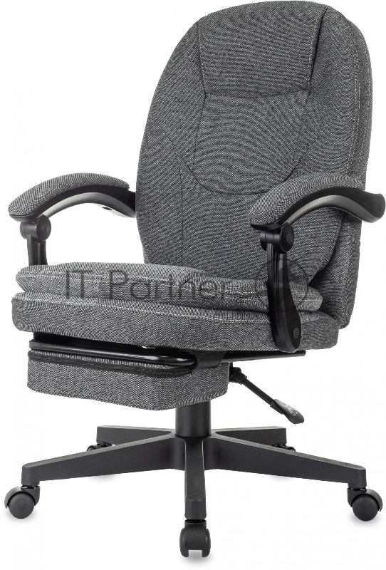 Кресло руководителя Бюрократ CH-868MSG-BF серый 3C1 крестов. пластик подст.для ног пластик черный