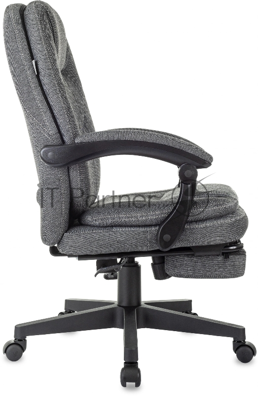 Кресло руководителя Бюрократ CH-868MSG-BF серый 3C1 крестов. пластик подст.для ног пластик черный