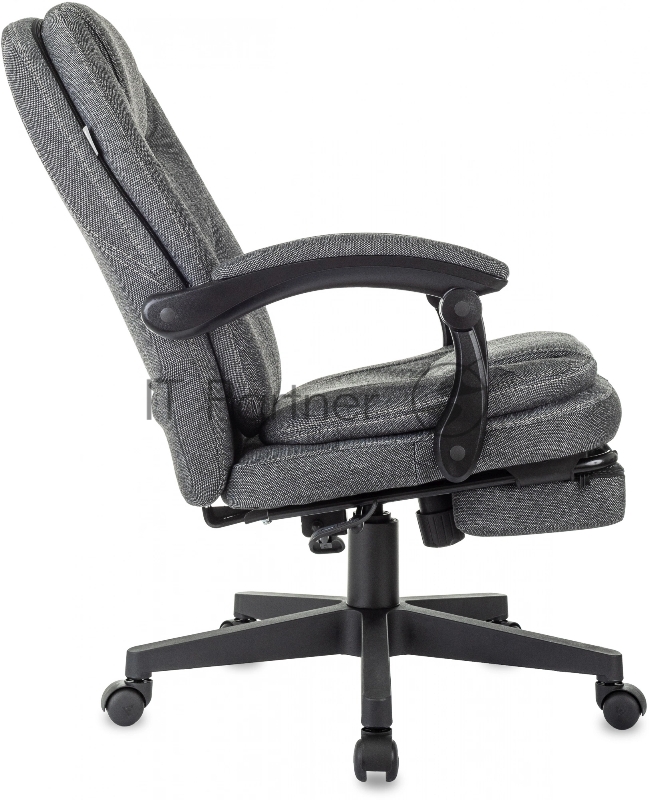 Кресло руководителя Бюрократ CH-868MSG-BF серый 3C1 крестов. пластик подст.для ног пластик черный