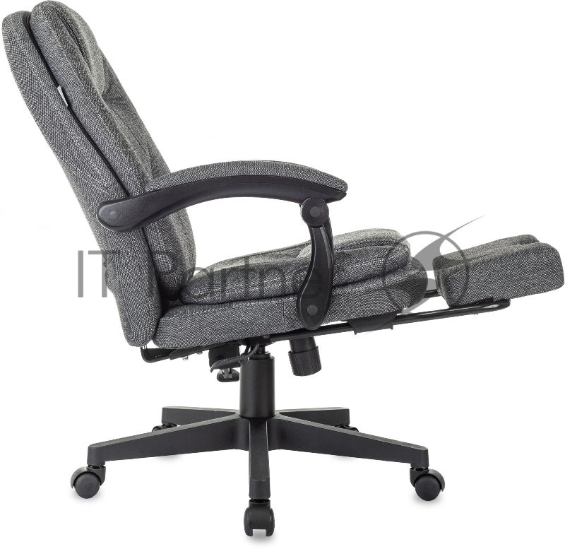 Кресло руководителя Бюрократ CH-868MSG-BF серый 3C1 крестов. пластик подст.для ног пластик черный