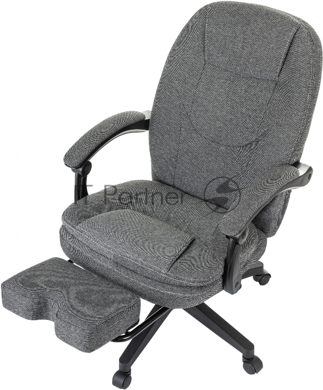 Кресло руководителя Бюрократ CH-868MSG-BF серый 3C1 крестов. пластик подст.для ног пластик черный