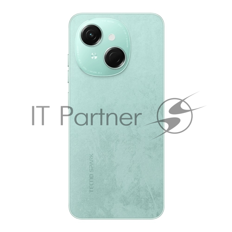 Смартфон Tecno KL4 SPARK GO 1 4/128GB Magic Skin Green, 6.56, 20:9, 1612 x 720 пикселей, 1.6GHz, 8 Core, 4GB RAM, 128GB, up to 1TB flash, 13Mpix+AI/8Mpix, 2 Sim, 4G, BT v5.0, WiFi 802.11 b/g/n, GPS/AGPS, GLONASS,NFC, Type-C, 4900mAh, Android T-GO, 18