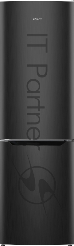 Холодильник Atlant XM 6624-159 черный, двухкамерный 268/119л морозилка снизу