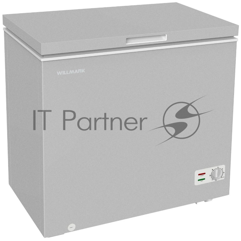 Морозильный ларь WILLMARK CF-250CS, КОМПРЕССОР TOSHIBA, до -24С, 225л, 2 корзины, серый