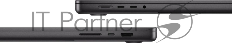 Ноутбук Apple MacBook Pro A3403 M4 Pro 14 core 24Gb SSD512Gb/20 core GPU 16.2 Liquid Retina XDR (3456x2234) Mac OS black WiFi BT Cam (MX2X3HN/A)