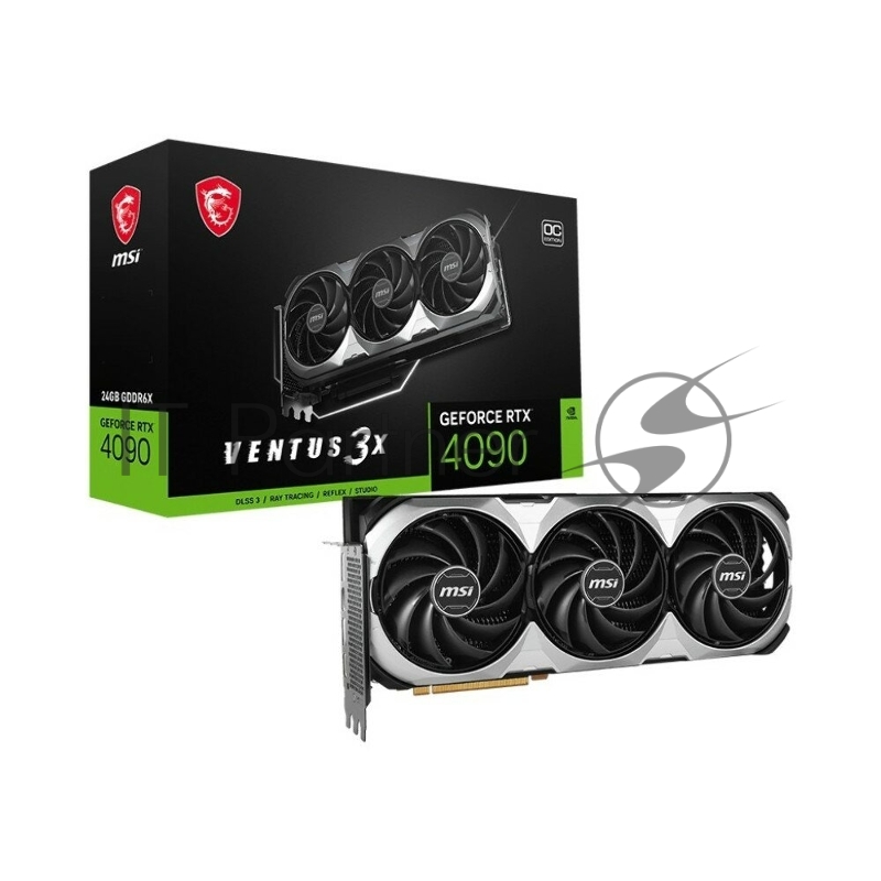 Описание Видеокарта MSI GeForce RTX 4090 VENTUS 3X E 24G OC