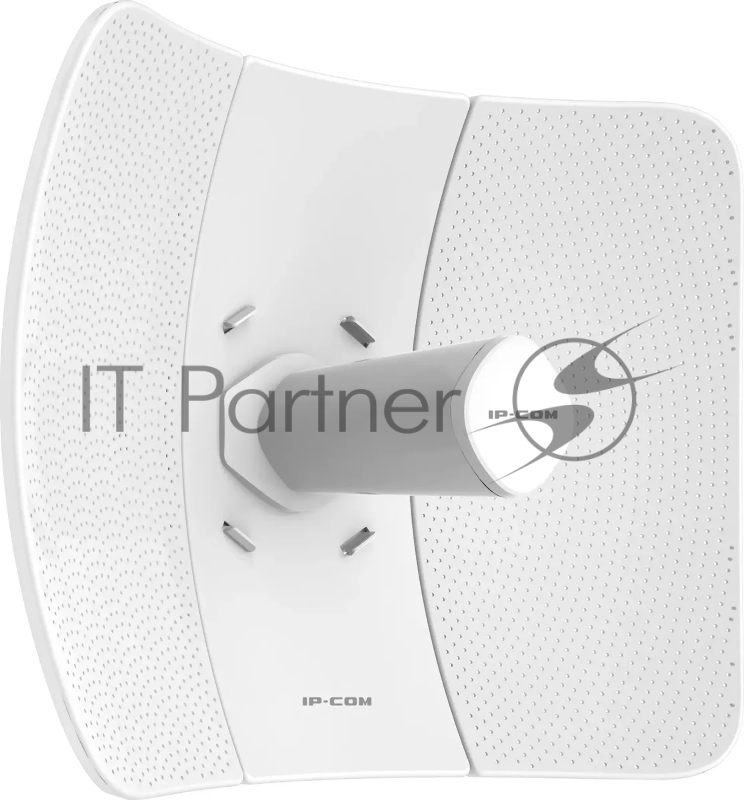 Наружный радиомост IP-COM iLBE-M5 большой дальности действия, 5 ГГц, до 433 Мбит/с, IP64, 1х23dbi, 1х100 Мбит/с, PoE