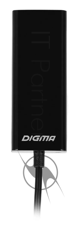 Сетевой адаптер Digma D-USB2-LAN100 Net Adapter Ethernet USB 2.0 (pack:1pcs)