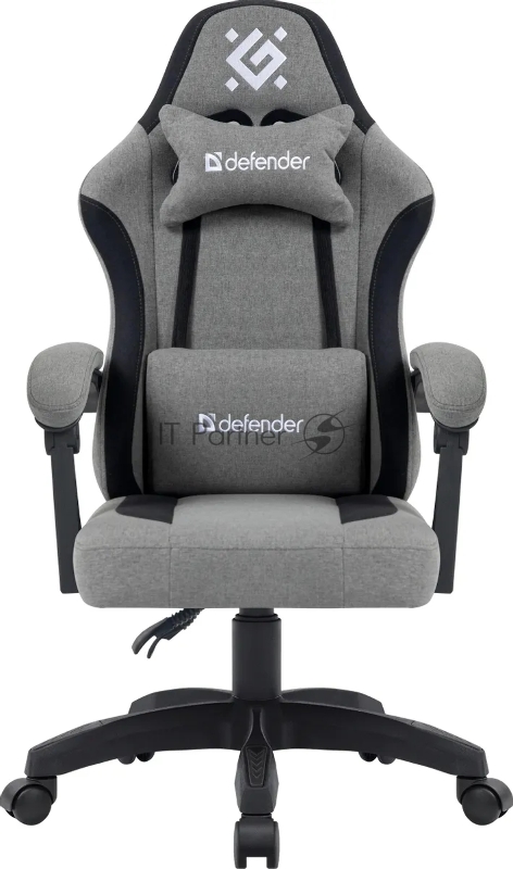 Игровое кресло Defender Lumen Серый/черн.,класс 4,ткань_5