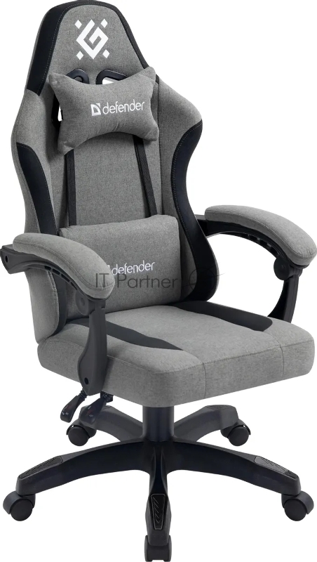 Игровое кресло Defender Lumen Серый/черн.,класс 4,ткань_5