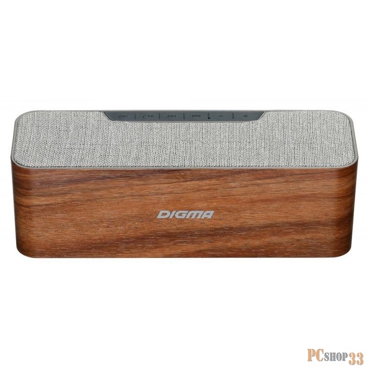 Колонки Oklick Digma S-42 дерево 10W 1.0 BT/USB 800mAh (SP4210BR)