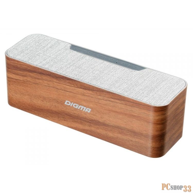 Колонки Oklick Digma S-42 дерево 10W 1.0 BT/USB 800mAh (SP4210BR)