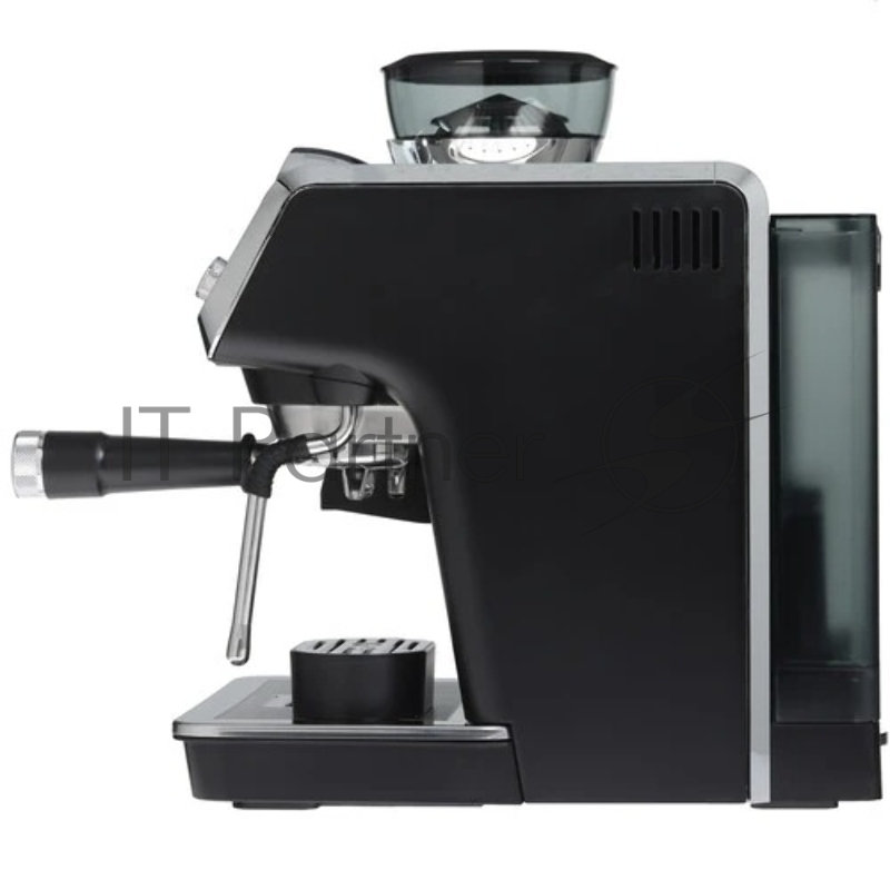 Кофеварка рожковая DeLonghi EC9155.MB, серебристый/черный