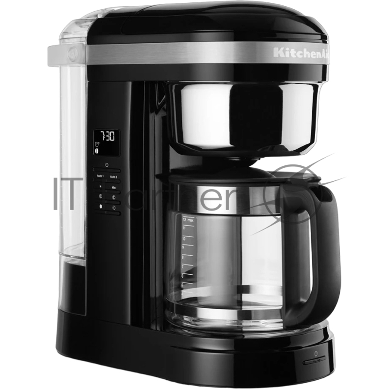 Капельная кофеварка KitchenAid 5KCM1209EOB Графин 1.7л, цвет черный