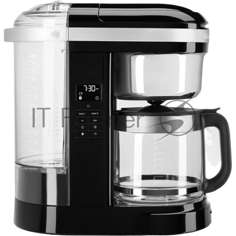 Капельная кофеварка KitchenAid 5KCM1209EOB Графин 1.7л, цвет черный