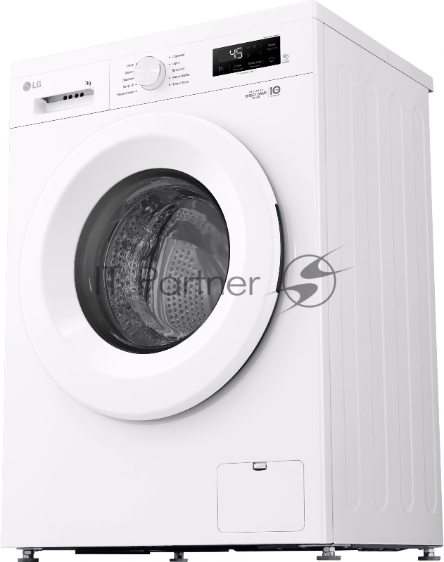 Стиральная машина LG F2Y1HS3W белый, загрузка фронтальная 7 кг, 1200 об/мин., класс: А