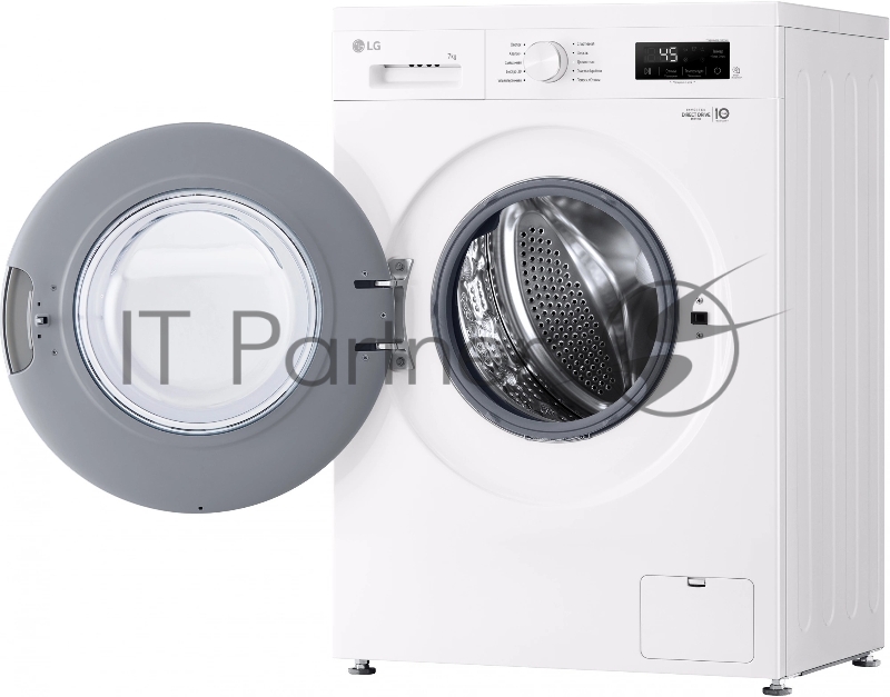 Стиральная машина LG F2Y1HS3W белый, загрузка фронтальная 7 кг, 1200 об/мин., класс: А